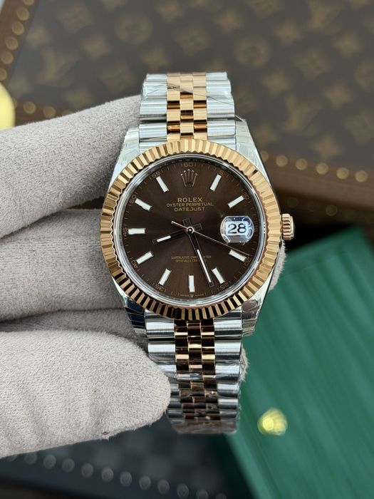 Rolex Date-Just 41 Chocolate ETA 3235