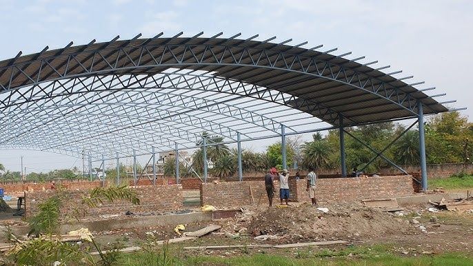 Том навес парник курамиз Энг катта ангар Лар курамиз