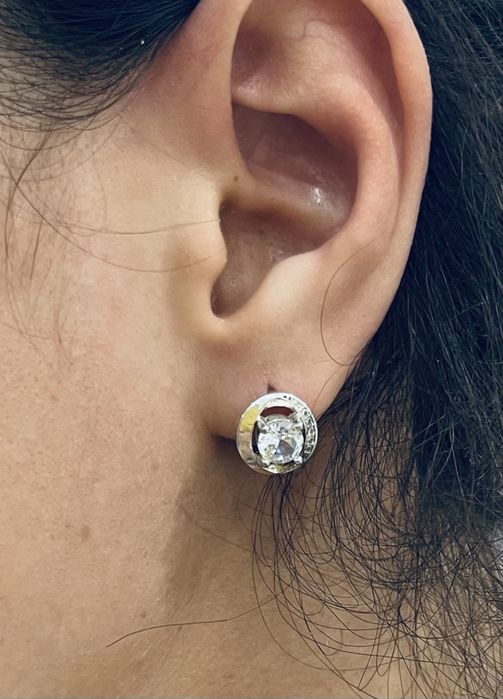 Серьги женские серебро