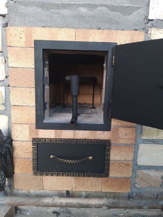 Барбекю   камины