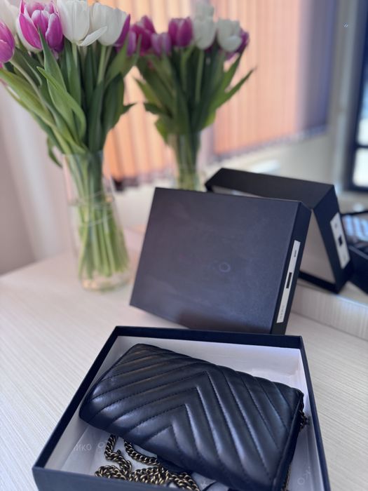 Pinko Love Bag One Wallet Chevron
