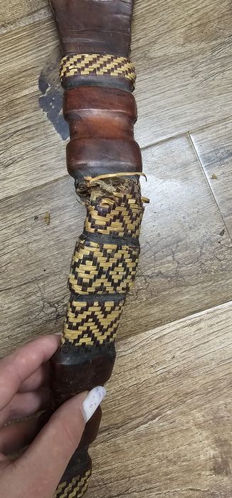 Sabie tradițională africană Mandingo, colecție / decor (cu teacă)