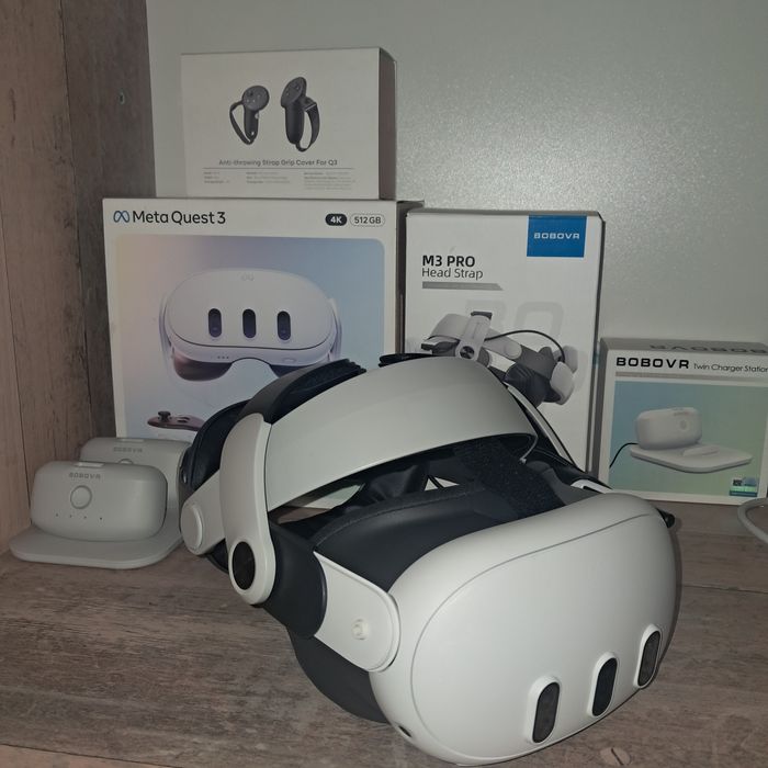 Meta Quest 3 512gb со всеми допами