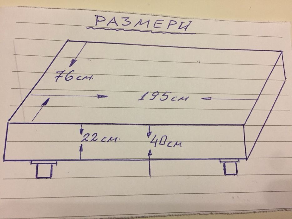 Матрак с твърда рамка