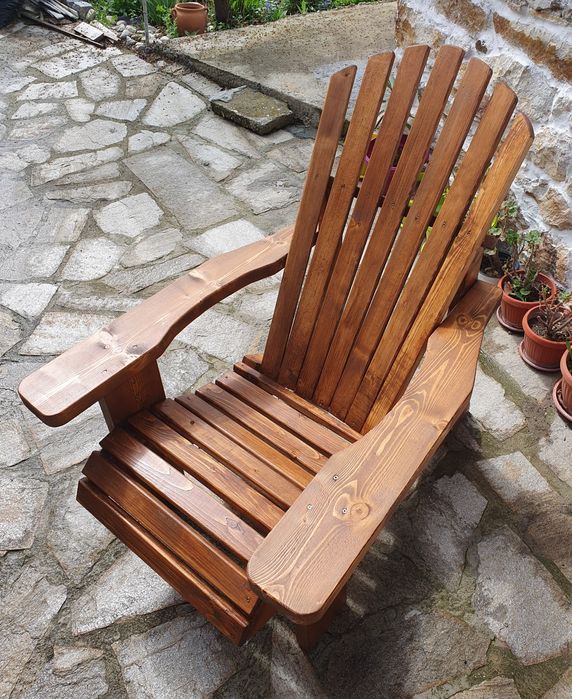 Градински стол масив