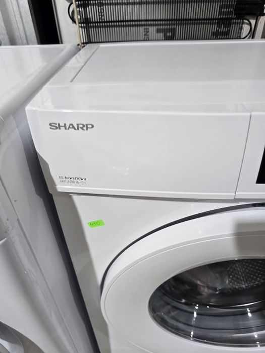 Нова инверторна слим пералня Шарп/Sharp 6 кг