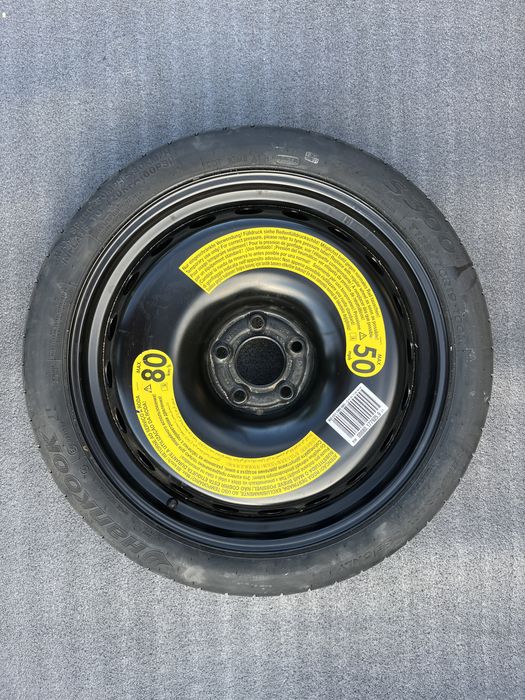 Roata rezerva slim originala Audi A4 B9 T125/70R19
