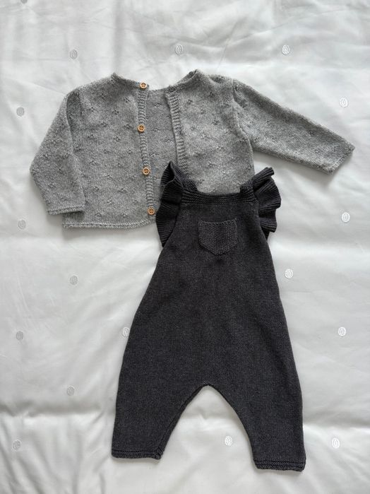 Set salopetă si bluza 3-6luni Zara 62