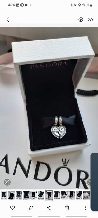 Charm din argint pentru bratara pandora