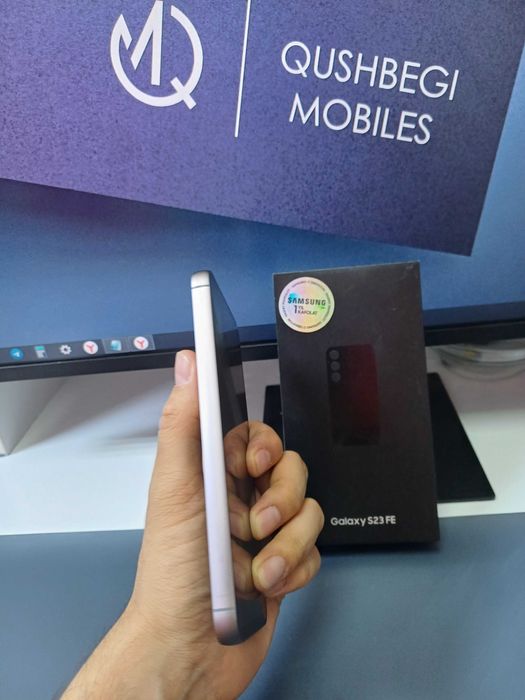 S23 Fe Samsung Galaxy Karobka dok bor 128Gb aybi yoq umuman