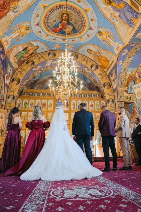 Rochie de mireasă tip prințesă