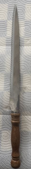 Cuțit pâine lama 28 cm Rostfrei – mâner lemn