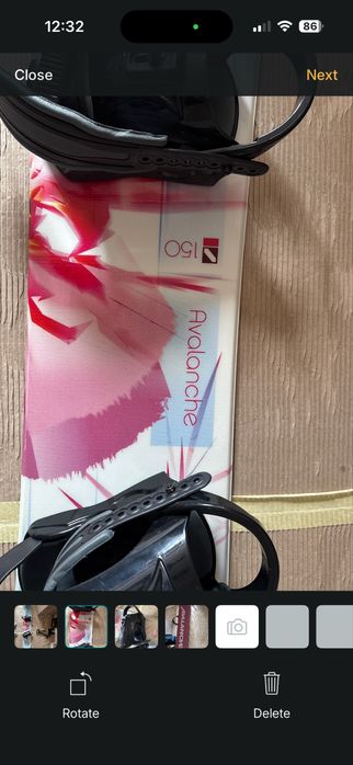 Snowboard si legaturi de 150 cm