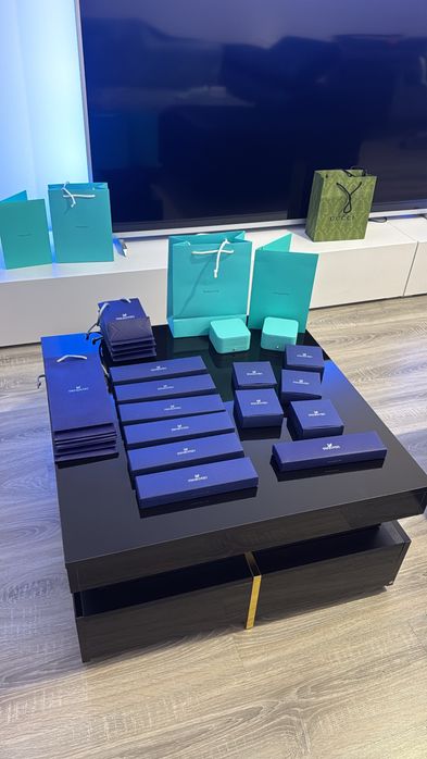 Set Swarovski Constella colier-bratara-cercei VIDEO whatsap