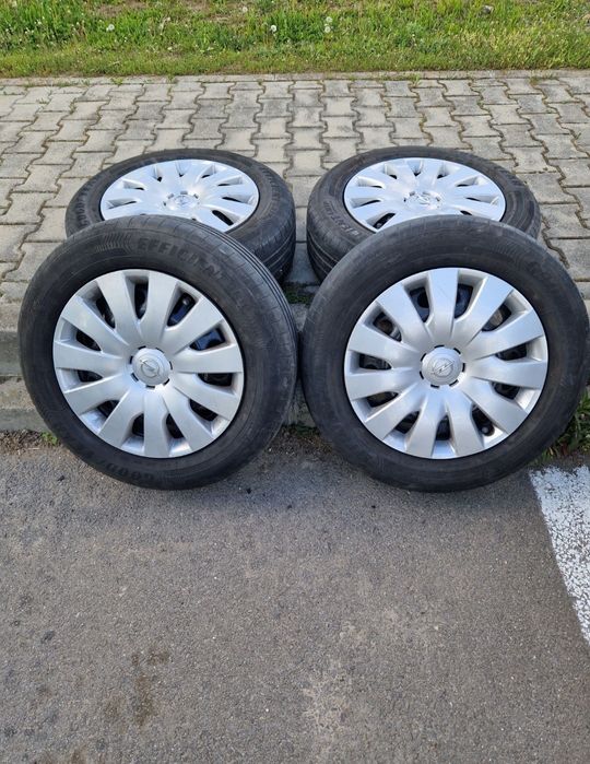 Jante,cauciucuri+capace Opel Astra
