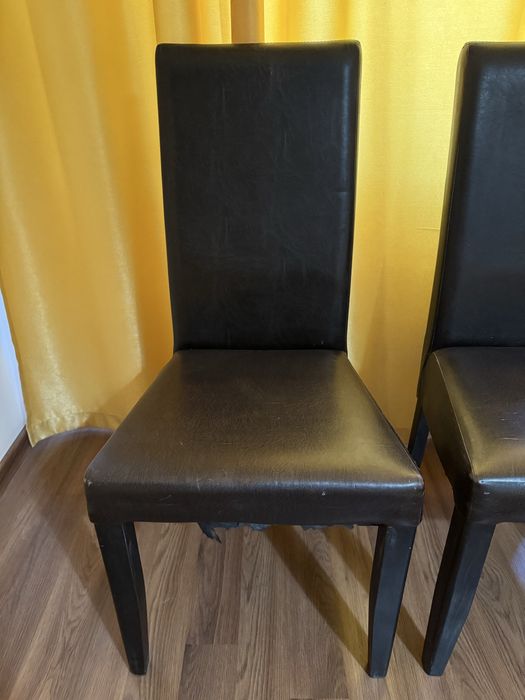 Set 4 scaune negre