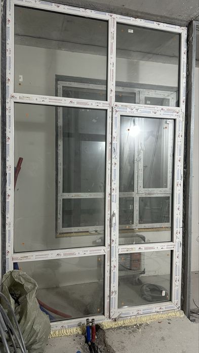 Перегородка с дверью 3х180