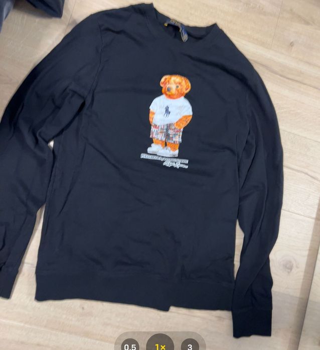Мъжка черна блуза Polo Ralph Lauren