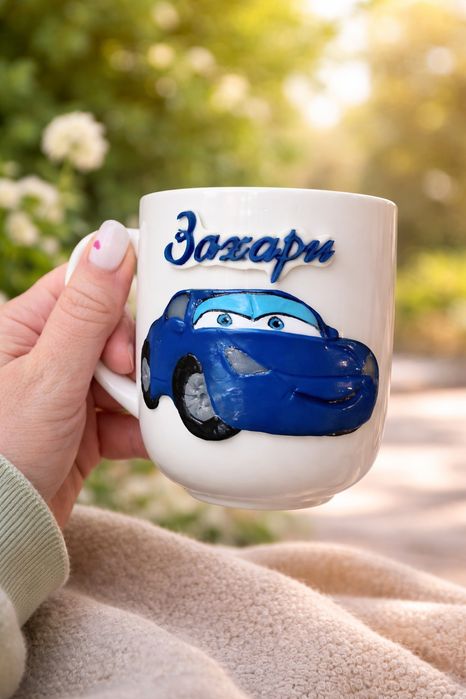 Тематични чаши от полимерна глина