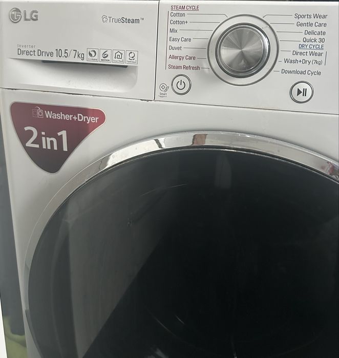 Masina spalat rufe cu uscator