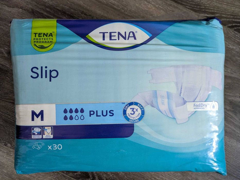 Scutece/slip premium adulti: Tena Plus - marime M
