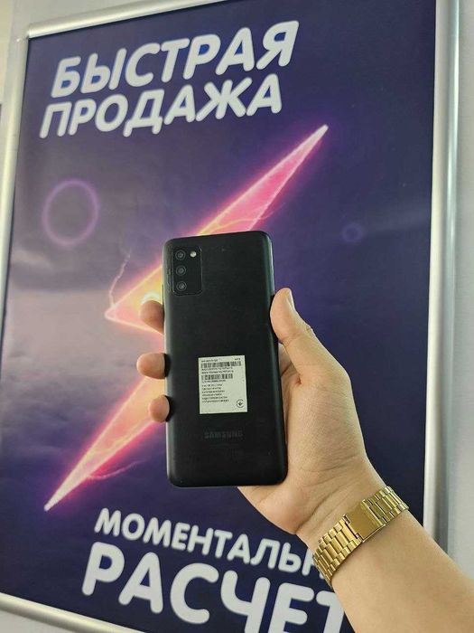 Samsung Galaxy A03s 4/64 ГБ в чёрном цвете — смартфон для каждый день