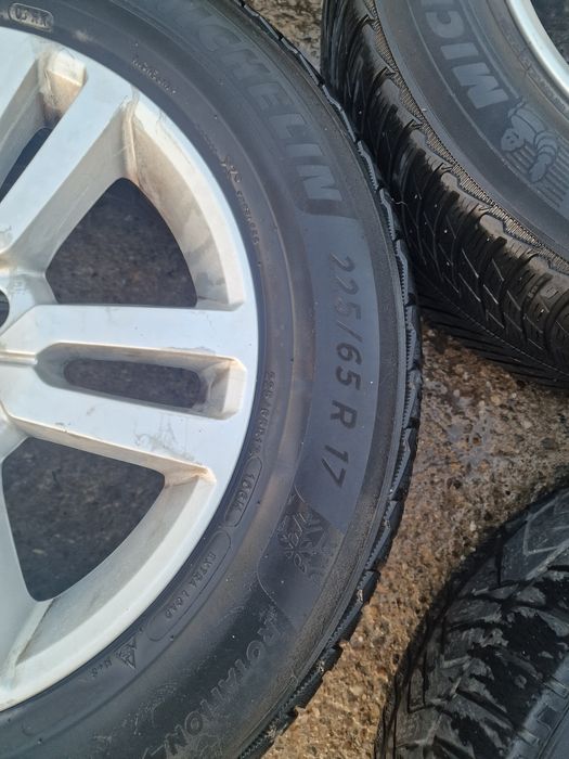 Jante aluminiu Land Rover Freelander 2 cu cauciucuri 235/65/17 iarna