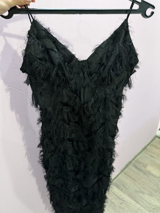 Рокля с пера shein