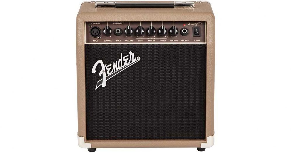 Продавам комбо усилвател Fender Acoustasonic 15W Acoustic Amp