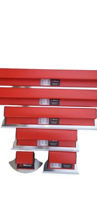 Комплект ножове за шпакловка Wertec