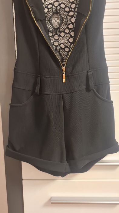 Salopeta scurta neagra XS-S