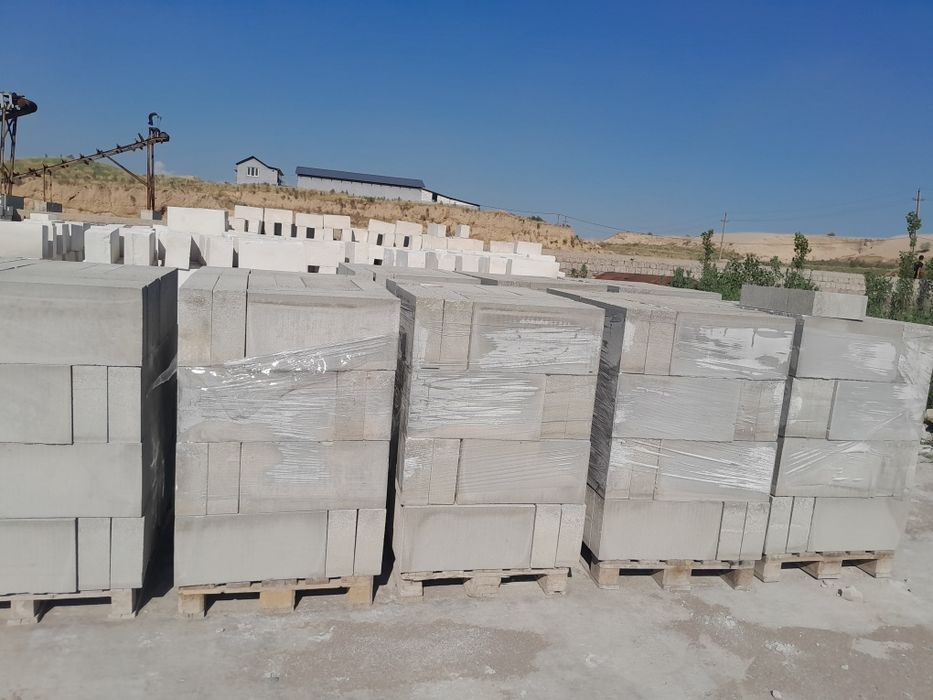 Газоблок хорошего качество ровный. Газаблок