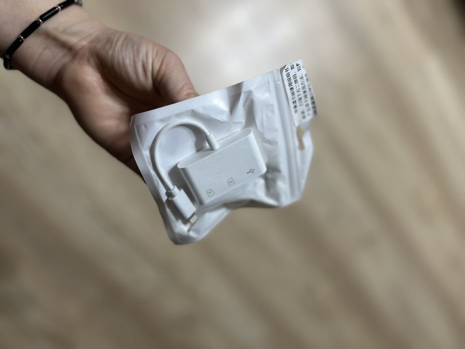 Картридер  Lightning для SD, TF-карта