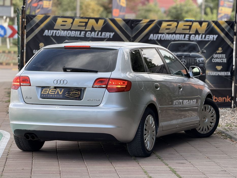 Vand Audi A3 2.0 TDI Facelift•Euro 5•Navigatie•Clima 2 zone•Incalzire in Scaune•