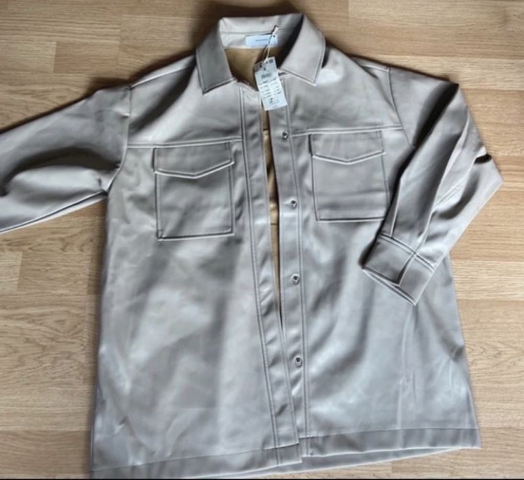 Geaca  piele  marimea s