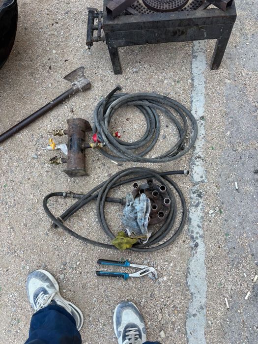 Казан горелка титан