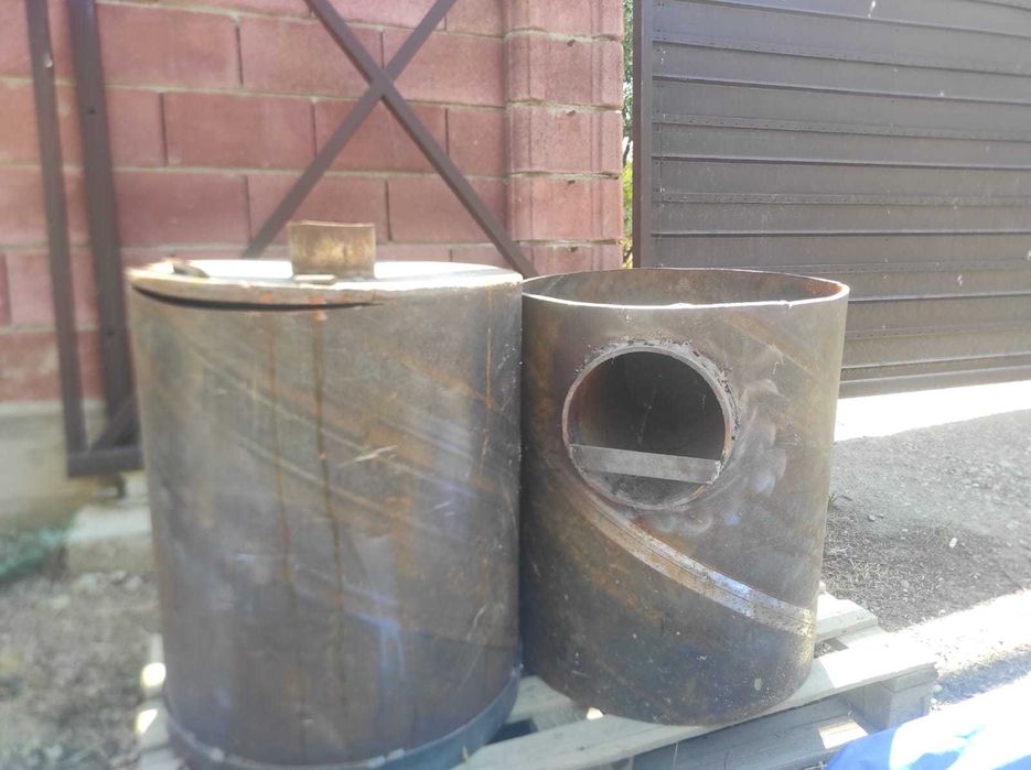 Печь из стали 80л