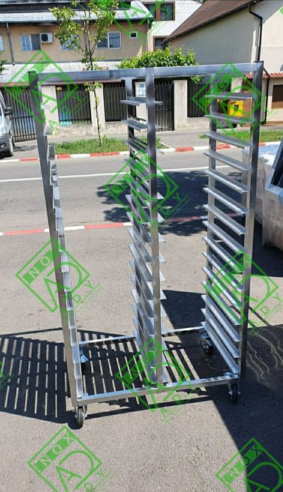 Vand rastele tavi din inox profesional