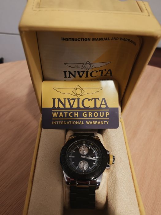 Vând Invicta Pro Diver, cutie + acte, purtat o singură dată.