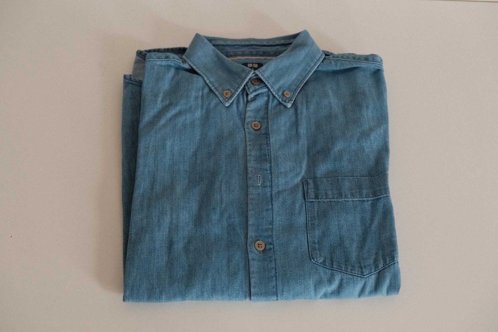 11 бр. Ежедневни мъжки ризи на Uniqlo, Regular fit