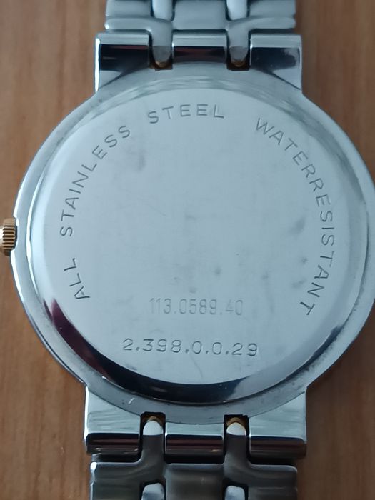 Ceas eterna aur-otel