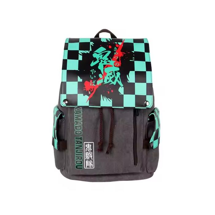 Рюкзак аниме Клинок рассекающего демона Атака титанов Ван пис Наруто