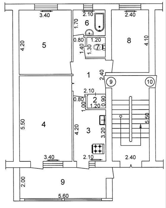 3/1/4 Б.И.Й ул. квартира
