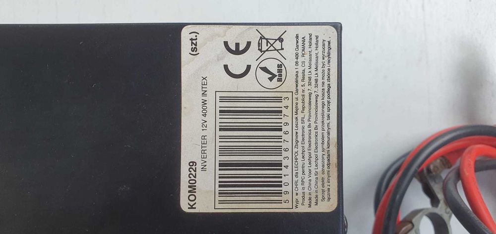 KOM0229 - Ups centrale termice 12V 400W sinus pur INTEX