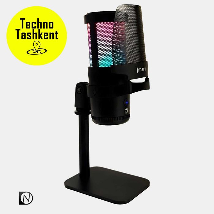 Микрофон для компьютера, игровой, студийный, для стримов, JMARY MCPW13