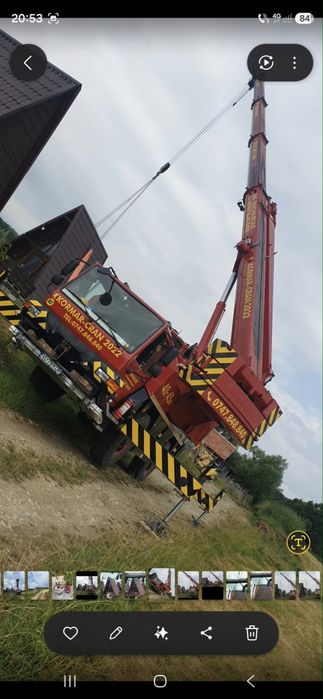 Vând / Închiriez Automacarale Liebherr LTM 40T (2009) și 35T (2005)