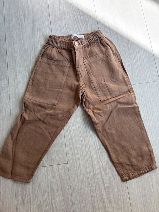 Lot pantaloni de vară copii unisex, 6 buc, mărimi 98-110-116cm 0