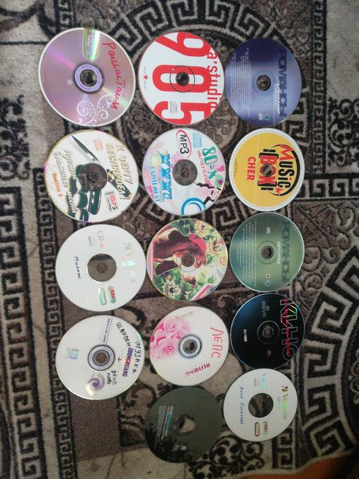 Продам диски DVD с песнями