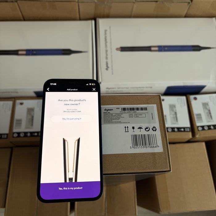 Dyson cu COD scanabil