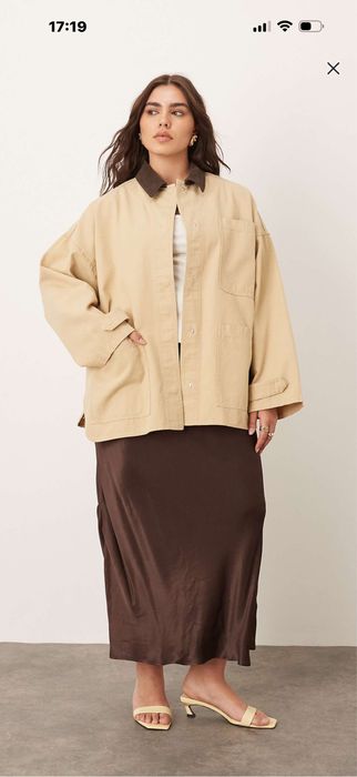 . Трендовая куртка-рубашка из канваса